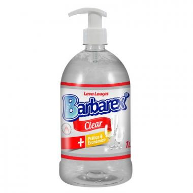 Lava Louças (Detergente) Barbarex Clear 1L