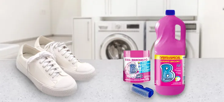 Produtos Barbarex para limpar seu Tenis